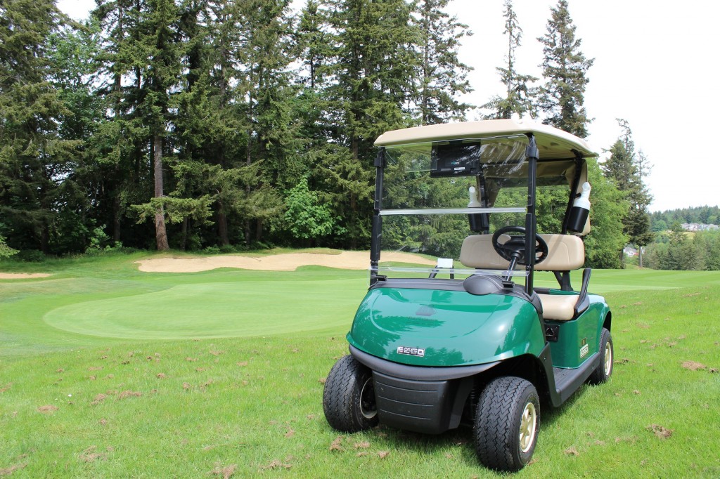 Golf, Golf Cart, Golf Course, Olympic Peninsula