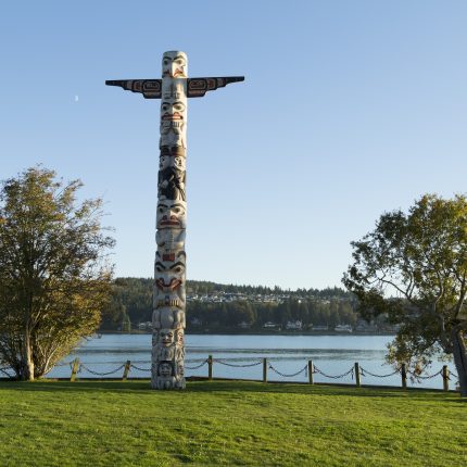 Totem Pole, Olympic Peninsula, Puget Sound