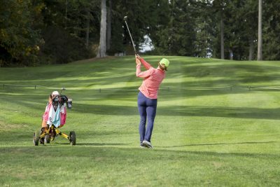 Golfer, Active Lifestyle, Golf Course, Olympic Peninsula
